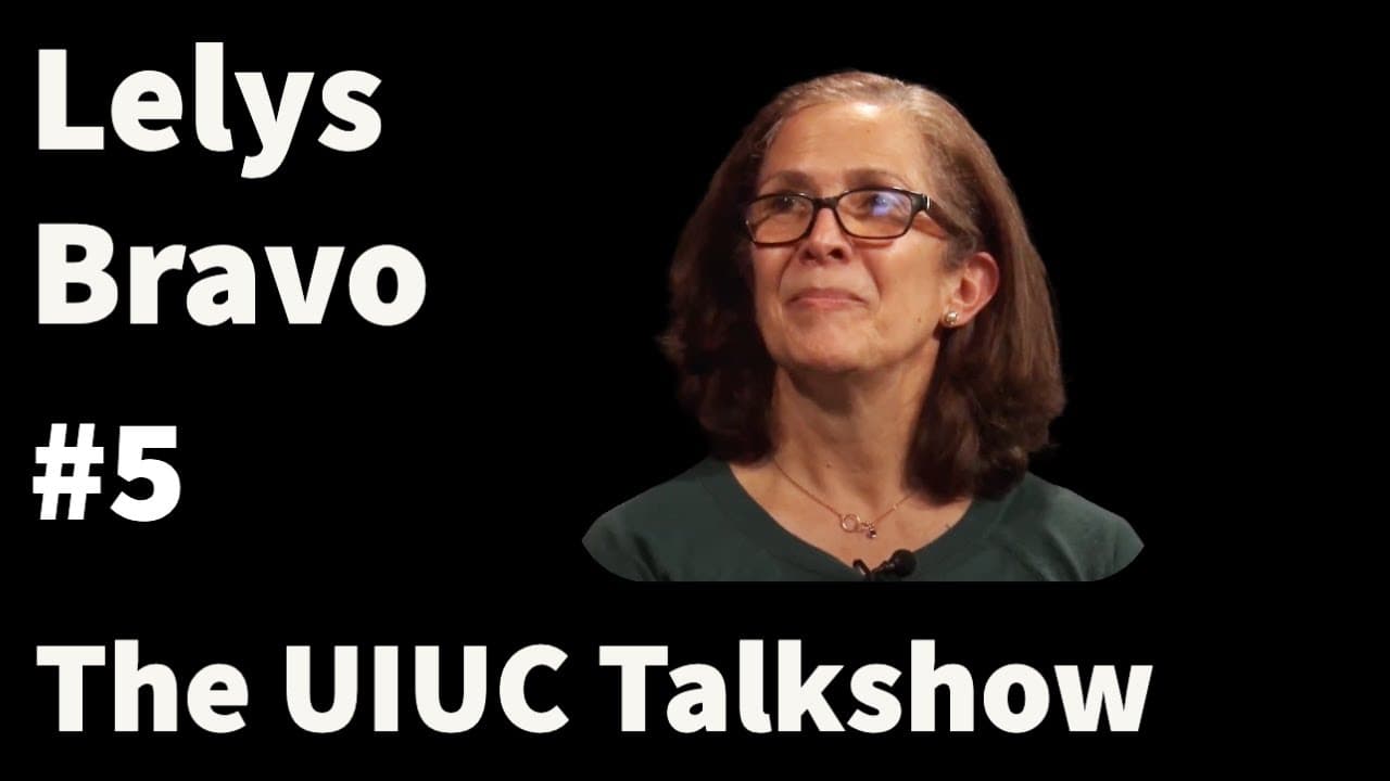 Lelys Bravo De Guenni: Statistics, Climate Change, and Venezuela | The UIUC Talkshow #5