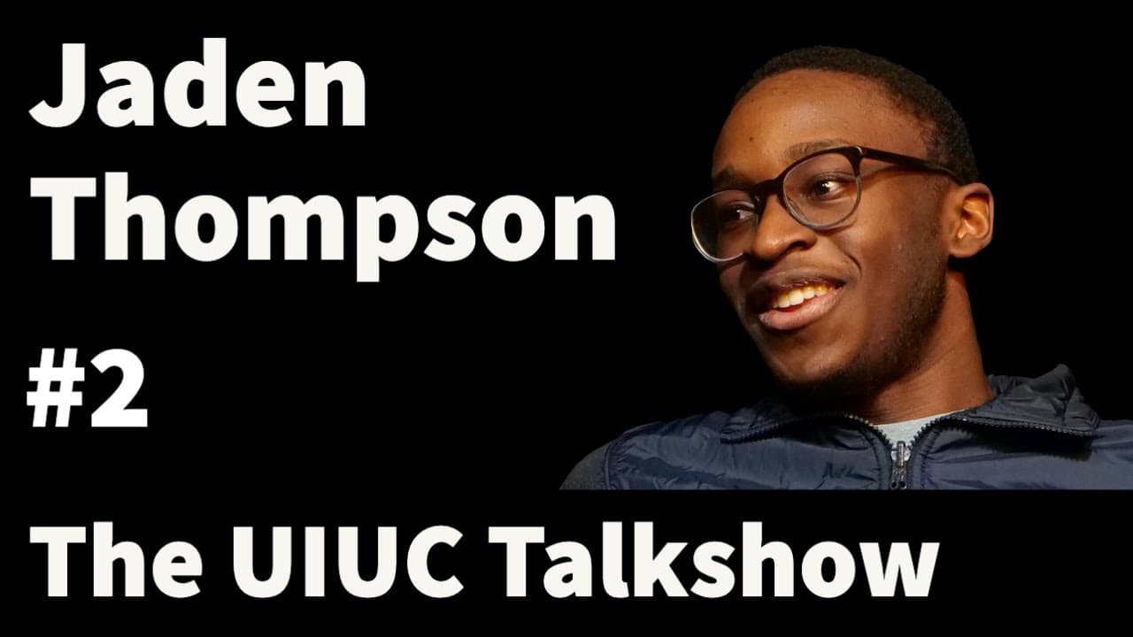 Jaden Thompson: Growing up in Indonesia, Engineering, and Faith  | The UIUC Talkshow #2