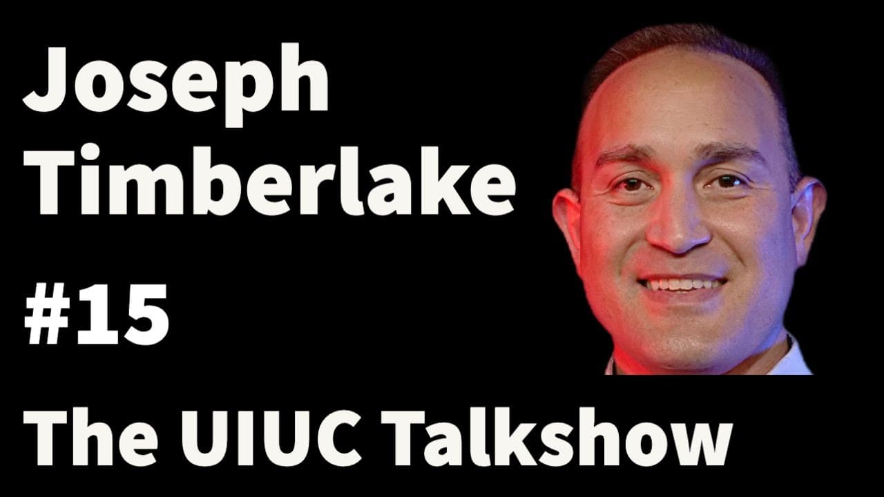 Lt Col Joseph Timberlake: The US Space Force | The UIUC Talkshow #15