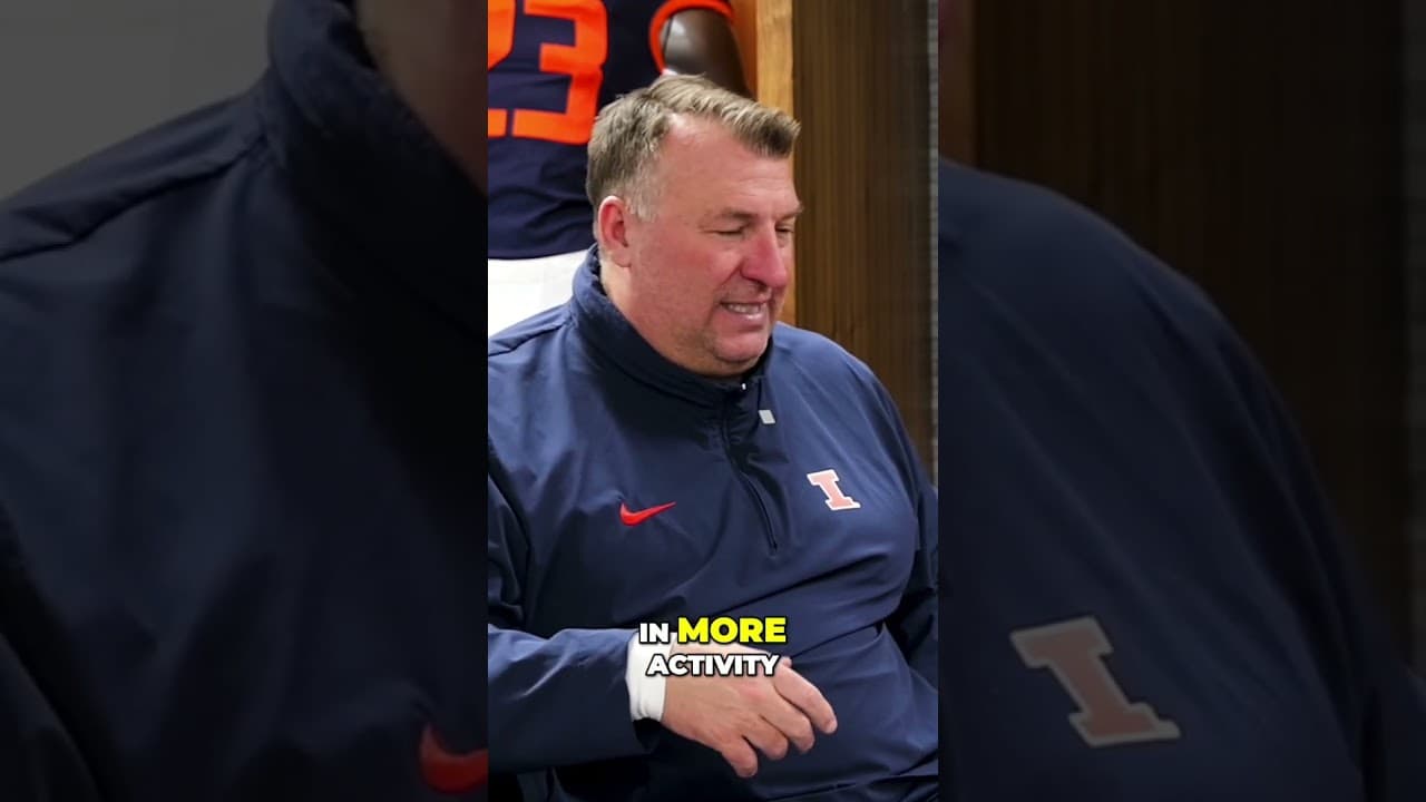 Smart Work over Hard Work | Coach Bret Bielema  #illinois #nfl #football #college #smart #work