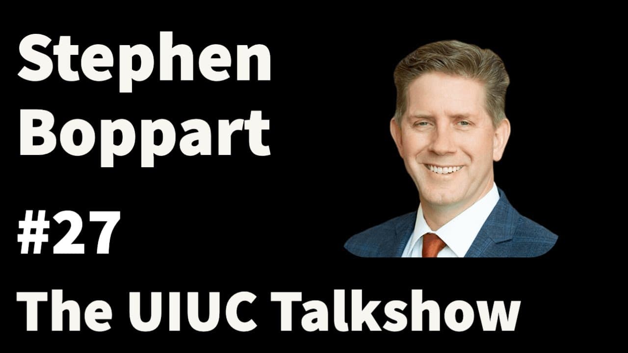 Stephen Boppart: Future of Medicine, Surviving Cancer, & Interdisciplinarity | The UIUC Talkshow #27